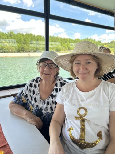 Rundfahrt auf dem Markkleeberger See